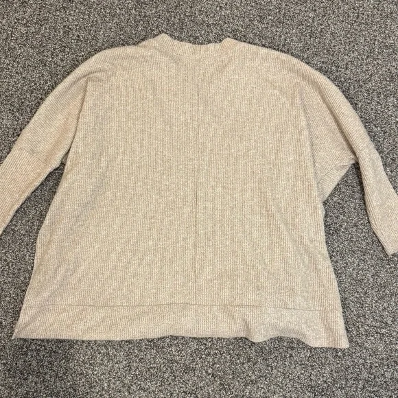 Story Beige Women's Crew Neck chunky fall Sweater - Picture 7 of 7